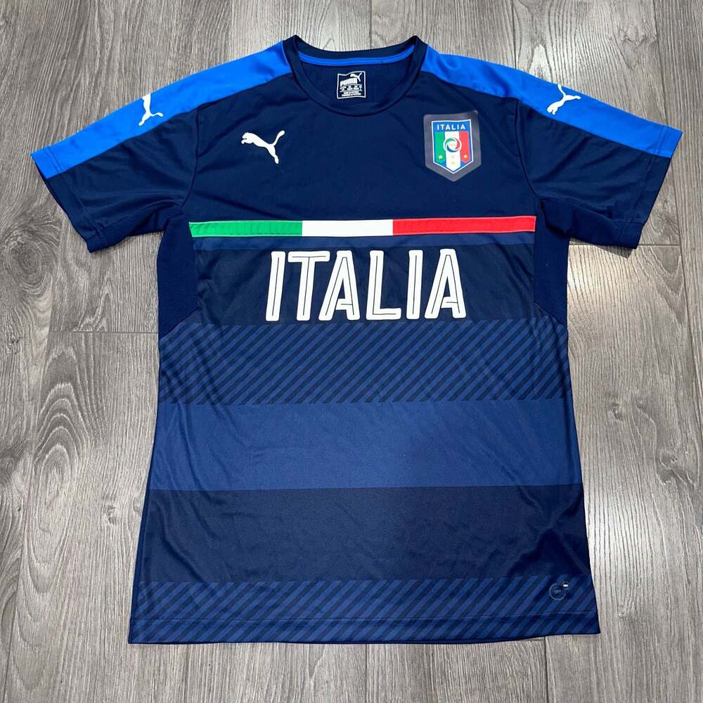Puma 2016-17 Italy Soccer Training Jersey Men’s Large